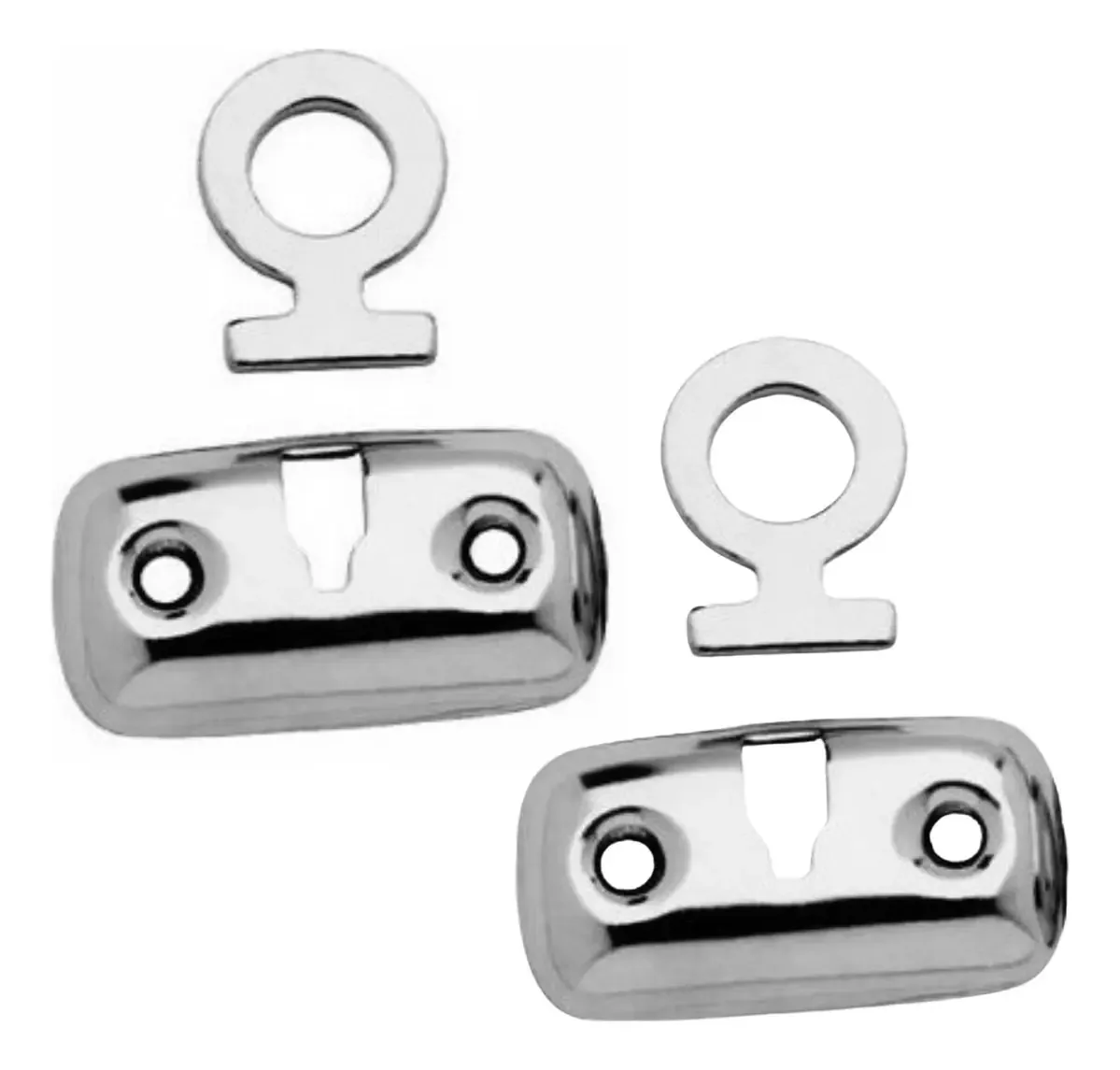 Suporte Para Defensa Inox 2un Lancha Barco