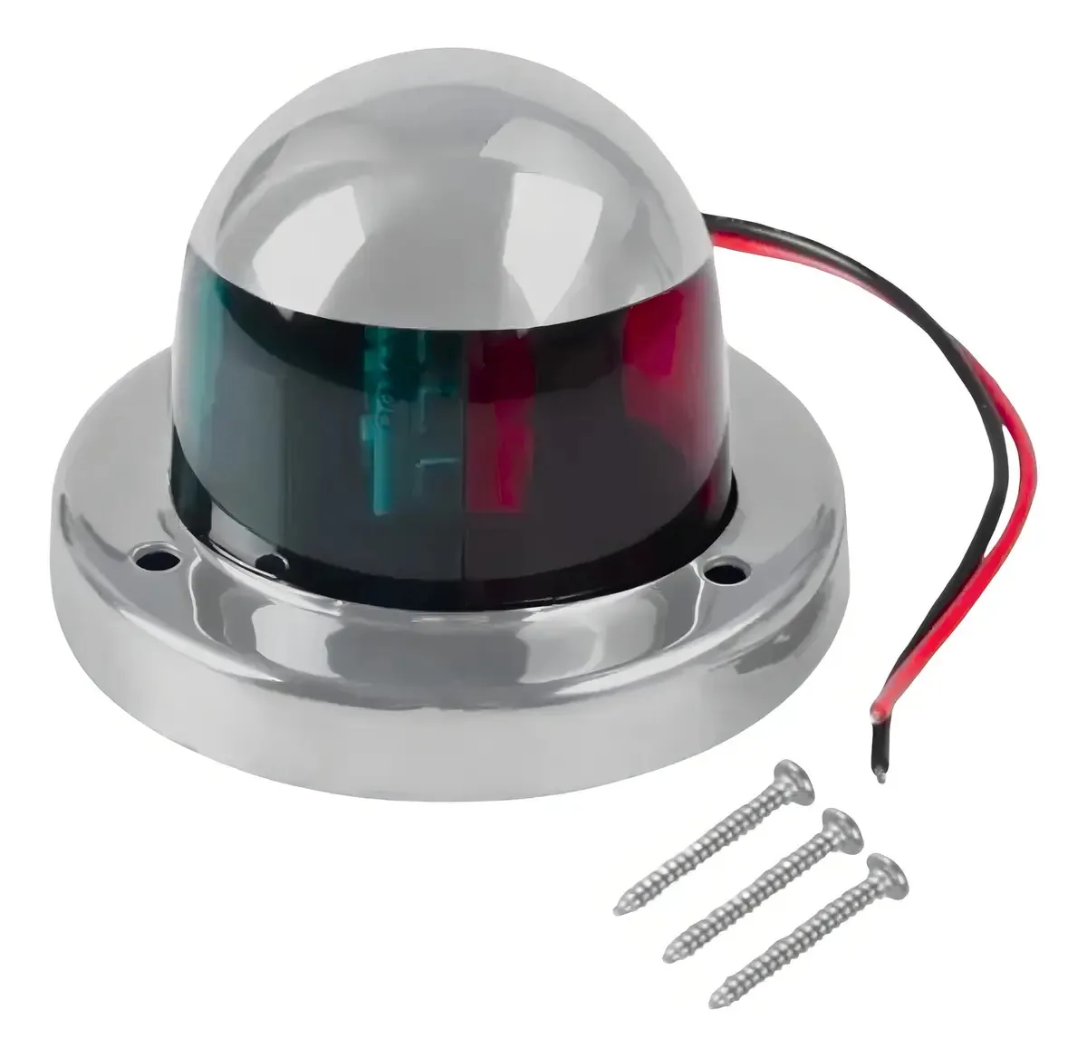 Luz De Navegação Bicolor Bombordo Boreste 12-24v