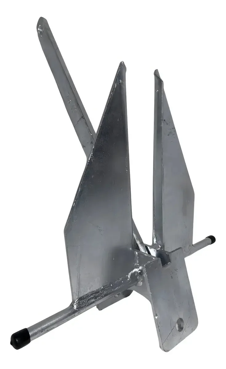 Âncora Danforth 7,5Kg Aço Galvanizado Para Barcos E Veleiros