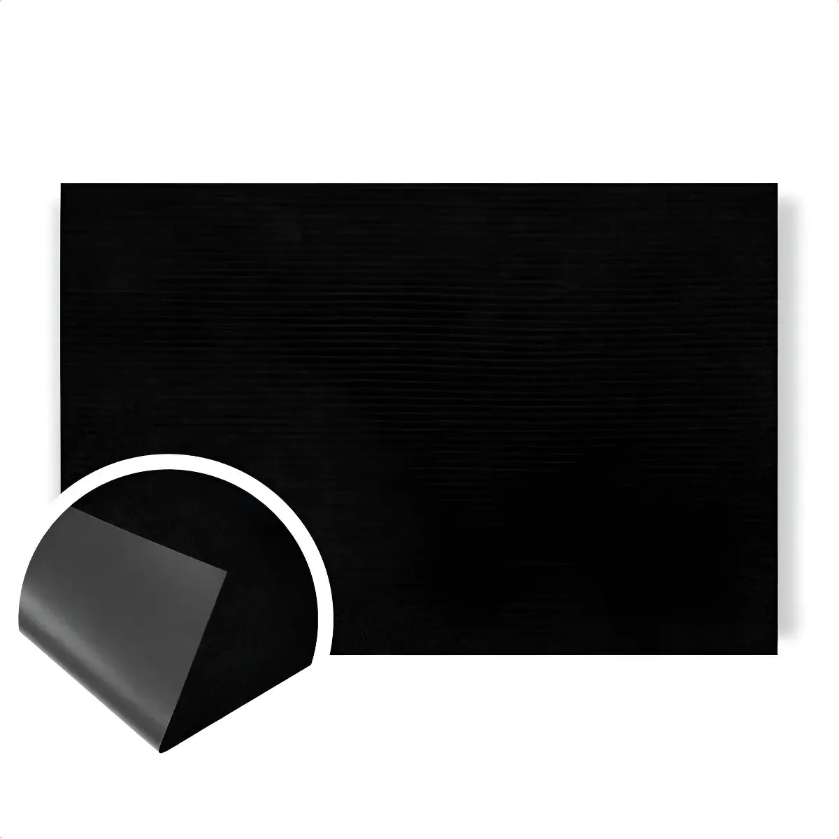 Tapete Agulhado Antiumidade Kapazi Preto para Cozinhas e Entradas 6 m x 60 cm