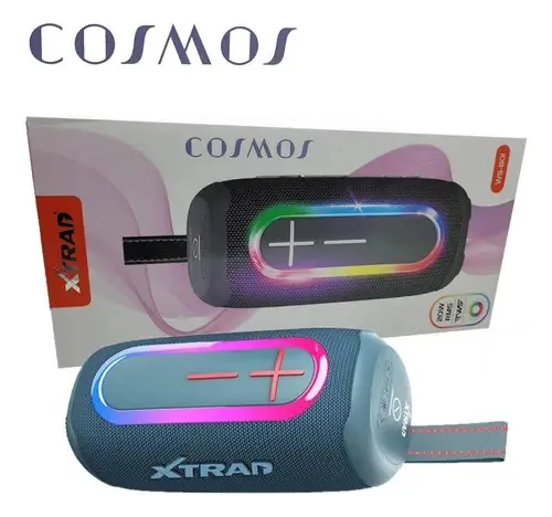 Alto-falante Portátil Caixa Som Cosmos Bluetooth - Azul