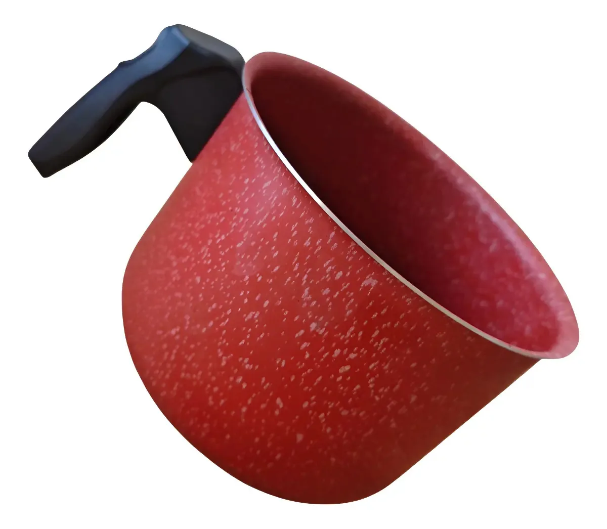 Fervedor Rl Caneca Leiteira Antiaderente Vermelho Pintado