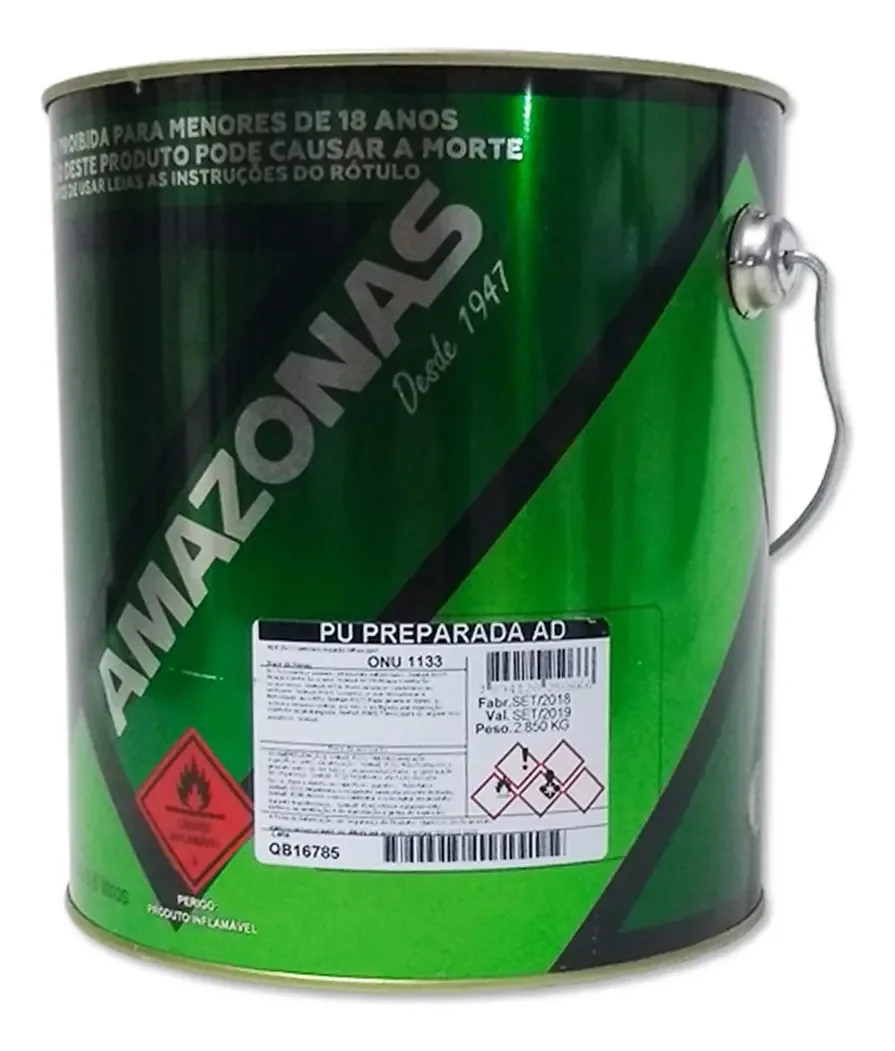 Cola Para Brinquedos Infláveis Pu Amazonas 2.850kg Galão