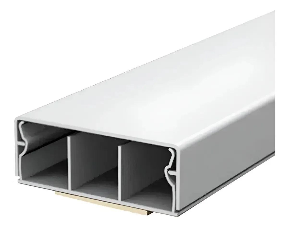 Canaleta 40x15 C/ Divisórias Internas Kit De 5 Metros (5x1m)