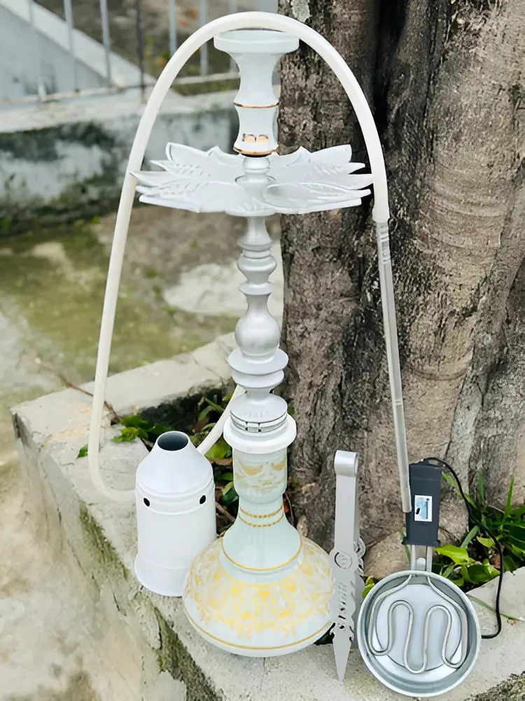 Narguile Hookah King Royale 8384848 Cor Cinza