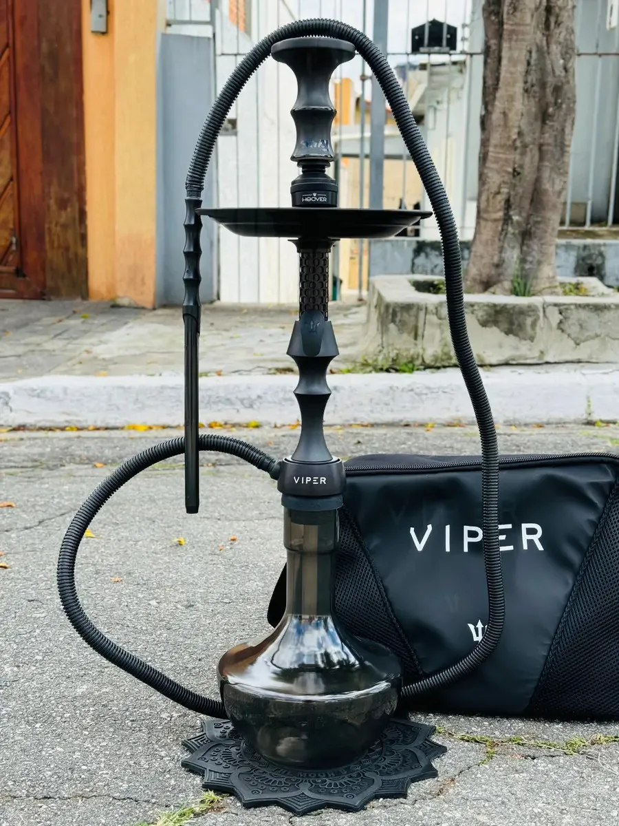 Narguile Triton Viper Cor Preto
