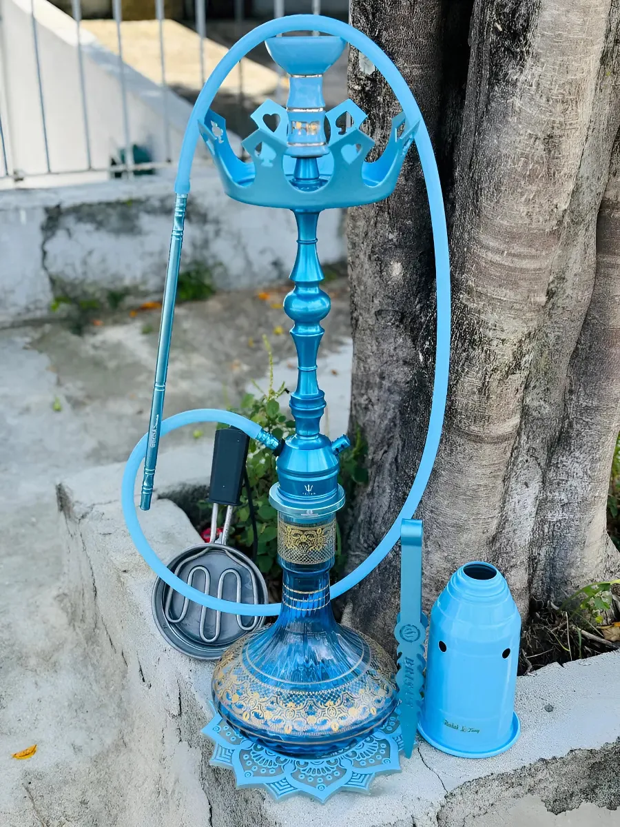 Narguile Triton Up 201 Cor Azul-celeste