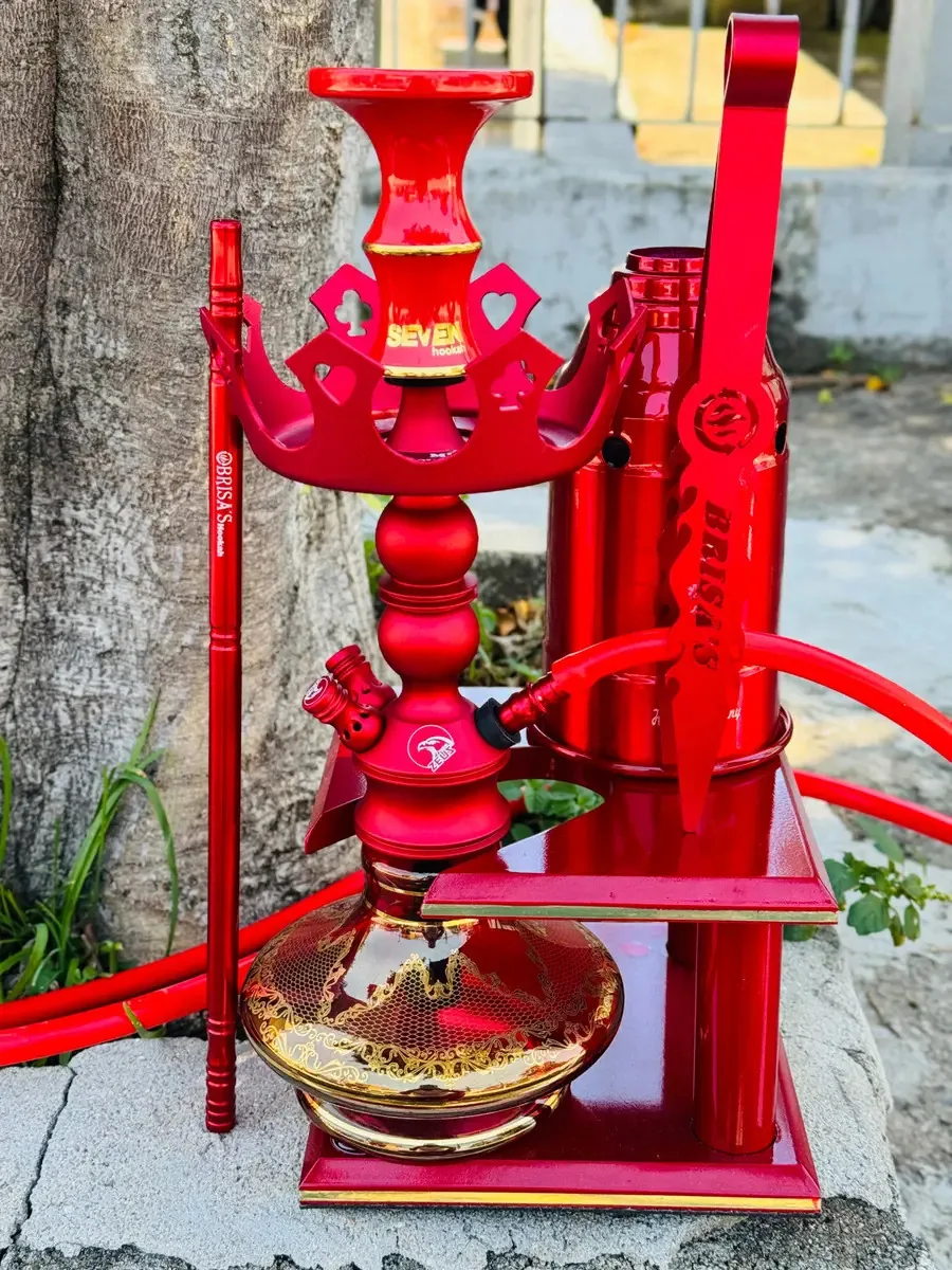 Narguile Zeus Single 0209 Cor Vermelho