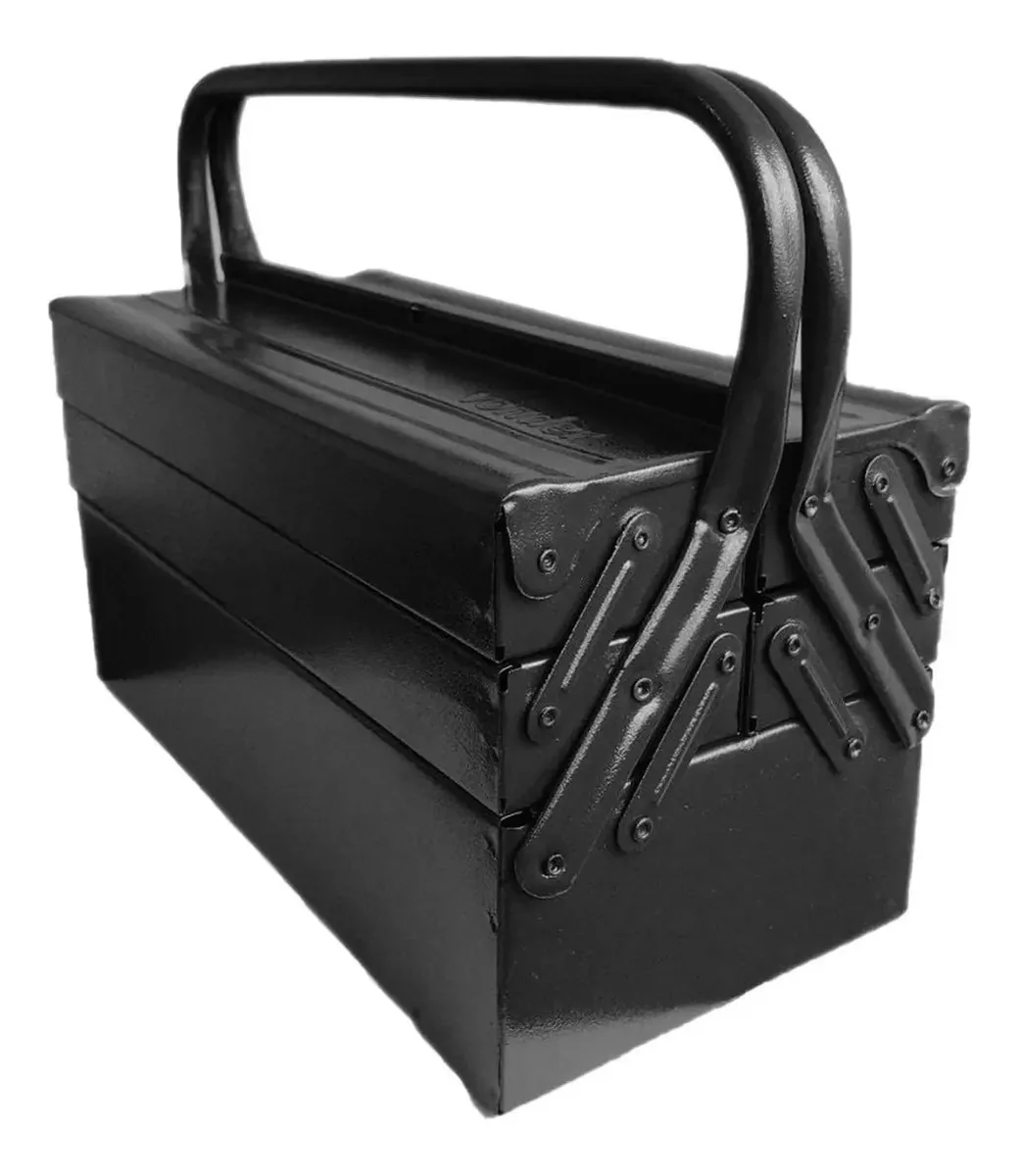 Caixa Ferramentas metal sanfon.50cm-5Gavetas Maleta Metal Sanfonada 5G WM