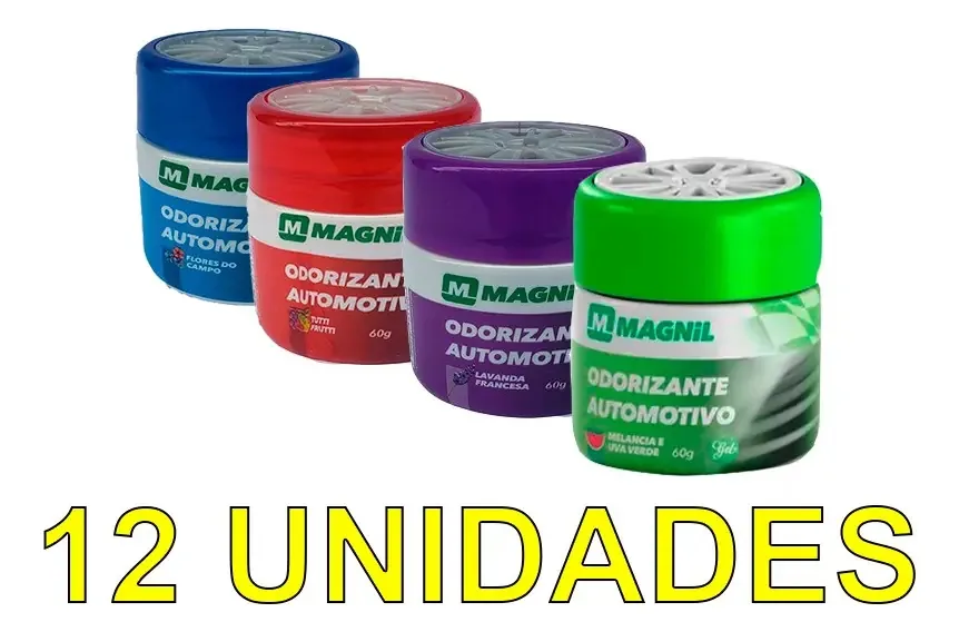 Cheirinho Mag Aromatizante Em Gel, Carro E Casa 60g Fragrância Frutos Tropicais