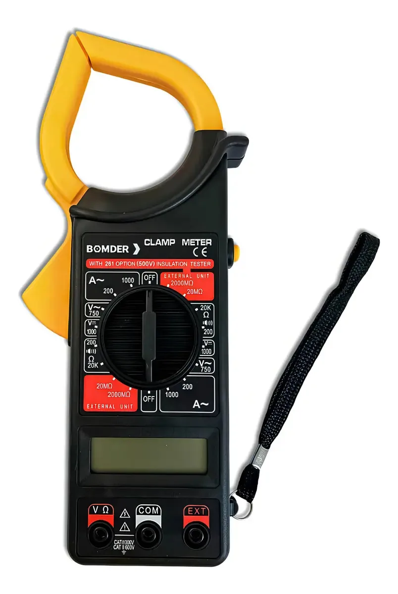 Alicate amperimetro digital Bomder BOM-6003vcc