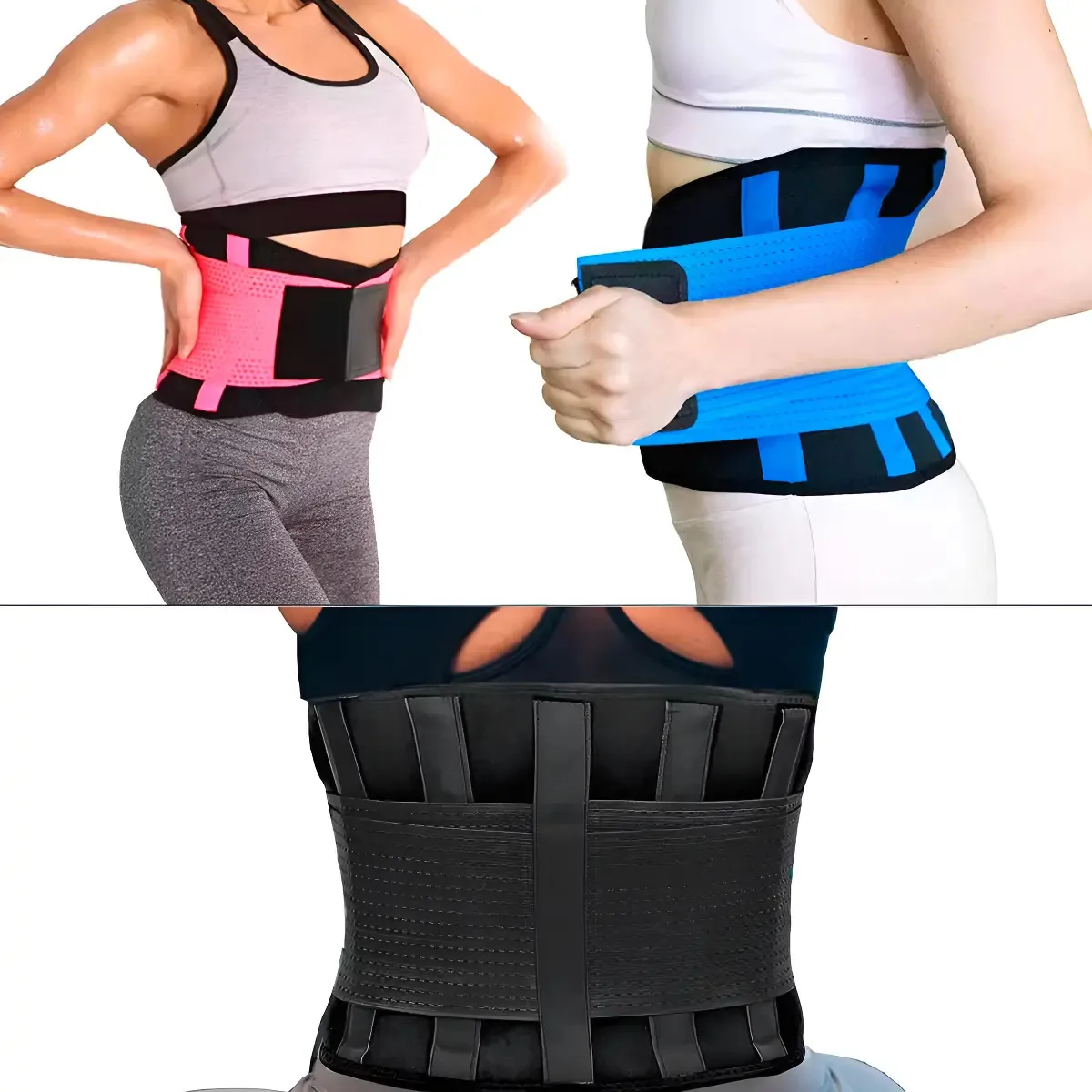 Cinta De Compressão Xxl Abdominal Lombar Elástico