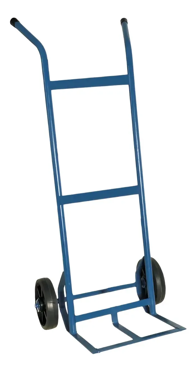 Carrinho De Carga Fercar CCM-170 170kg Aço Roda Maciça 20cm Armazém