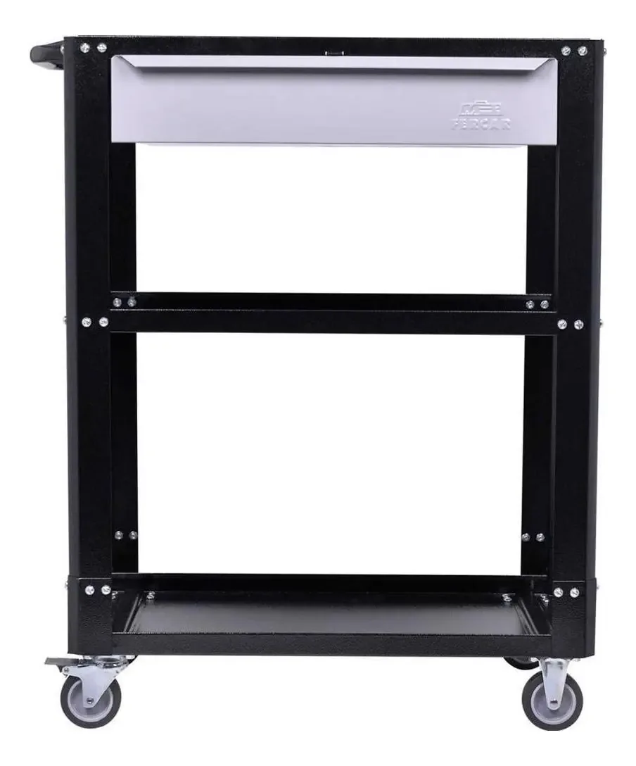 Carrinho P/ Ferramenta Fercar Soldado C/ 1 Gaveta Preto 1064