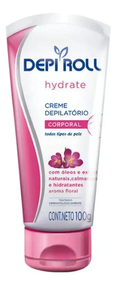 Creme Depilatorio Para Corporal Argan Oil 100gr Floral
