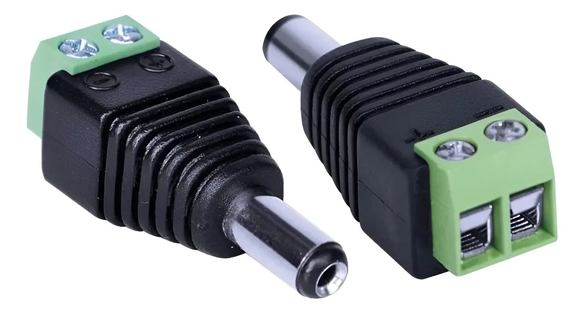 Kit 20 Conectores P4 Macho Borne Cftv Db21