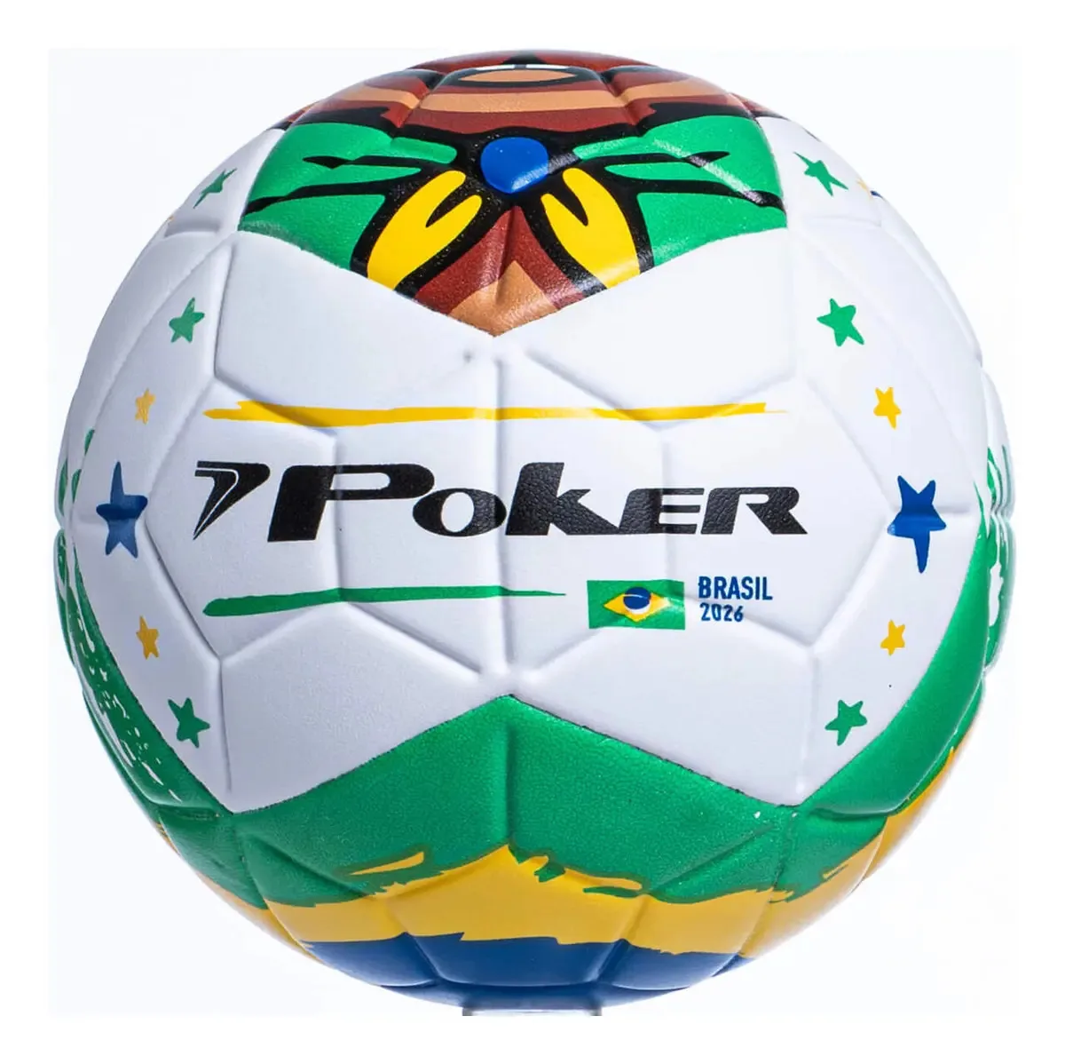 Bola Poker Mini Fusionada Capibola Cor Br