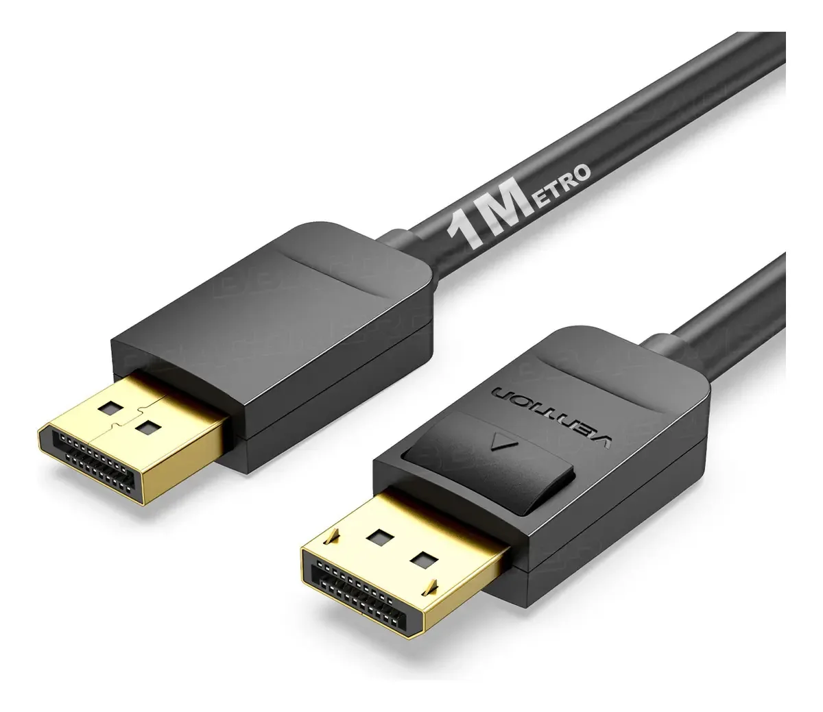 Cabo Displayport 4k 3d 21gb 1 Metro Pontas Gold Ultra Gamer