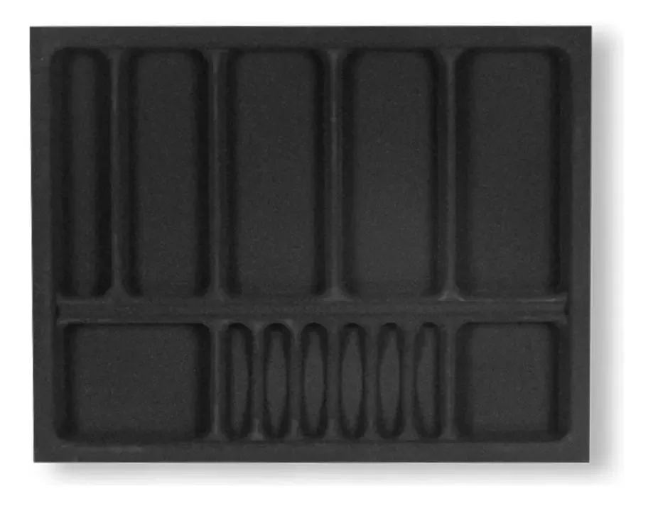 Porta Maquiagem - Moldplast Cor Preto - 460x360mm
