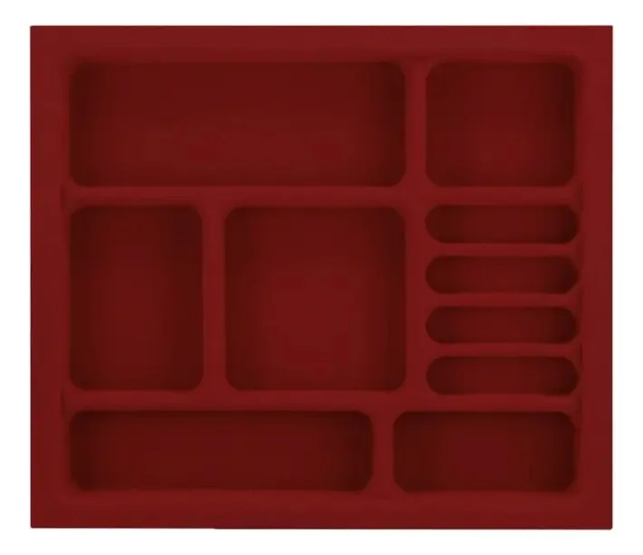 Porta Maquiagem Aveludado Bordô Pm-01 310x360mm - Moldplast