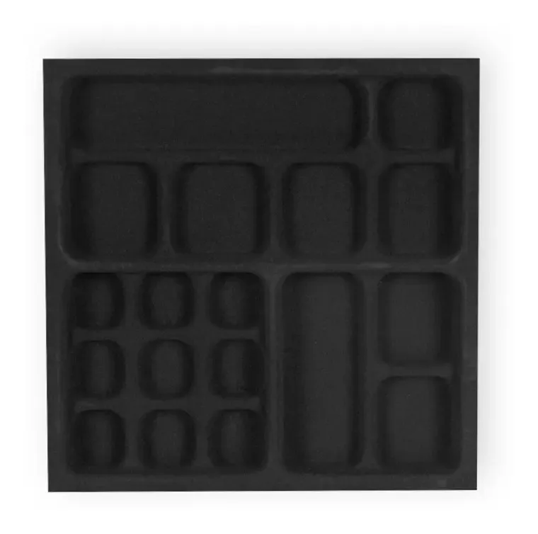 Porta Joias Aveludado Preto Pj-09 383x383mm - Moldplast