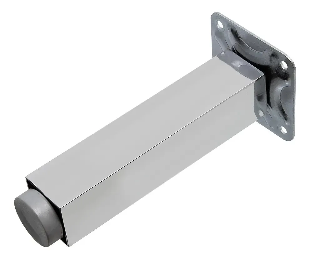 Pé Quadrado - Base Cor Polido - 30x150mm