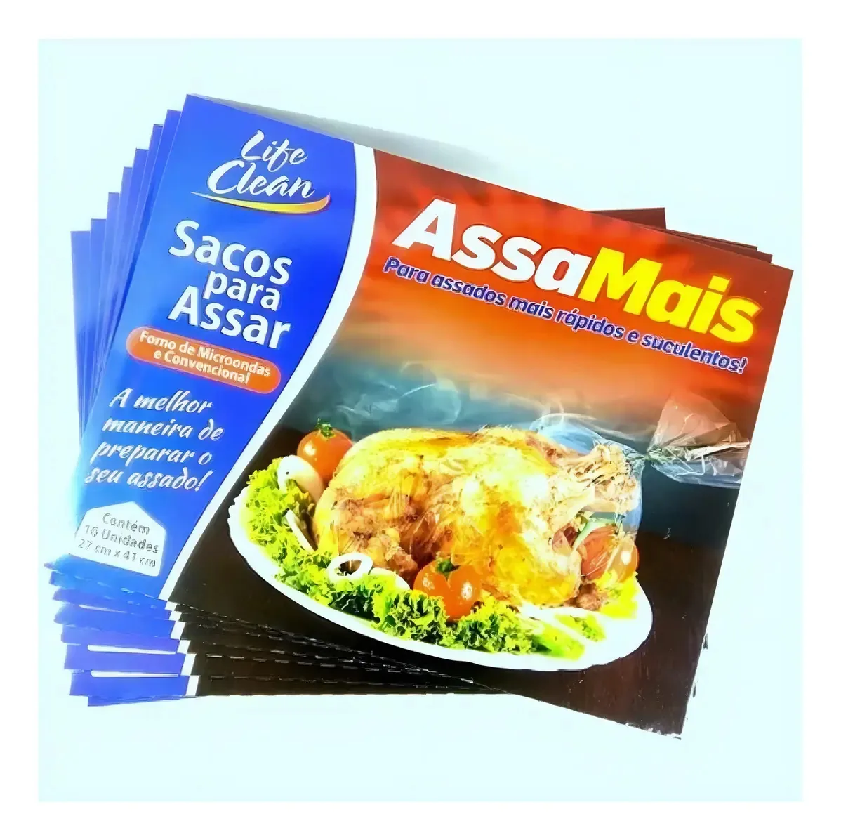 Sacos Especiais Para Assar Aves, Peixes - 50 Sacos Grandes