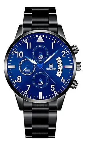 Relógio Casual Masculino Pulso Em Aço Inox