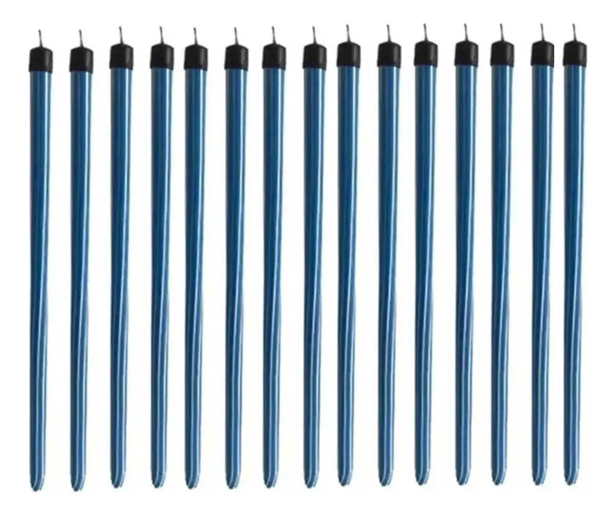 Kit 10 Cabos Vassoura Madeira Plastificado Com Rosca 120cm