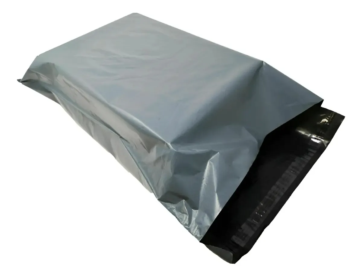 Envelope Cinza 40x50 100 Saco 40x50 100 Saco Cinza 40x50 100