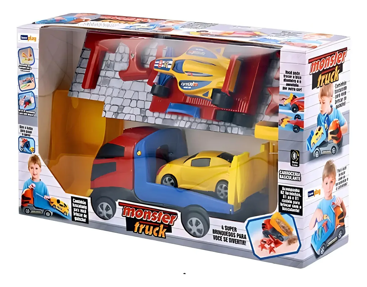 Caminhao Basculante Monster Truck