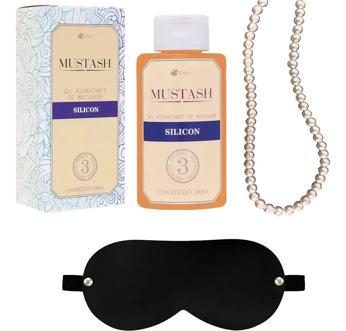 Kit Lubrificante Silicon Kalya E Venda E Colar