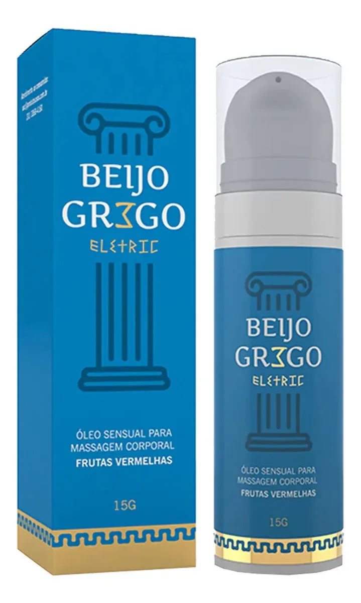 Gel Lubrificante Anestésico Butico E Beijo Grego Eletrizant