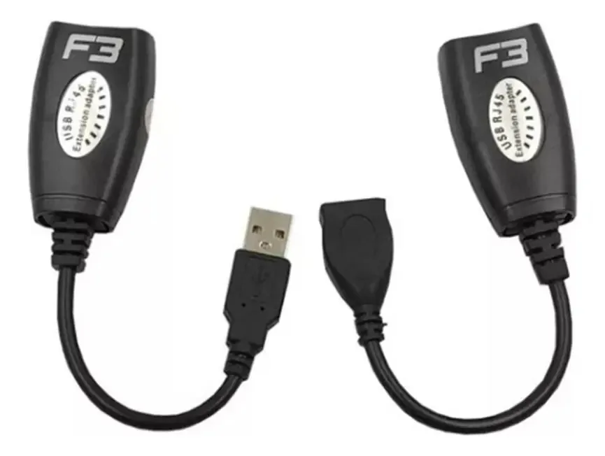 Cabo Extensor Usb Adaptador De Internet Para Televisores
