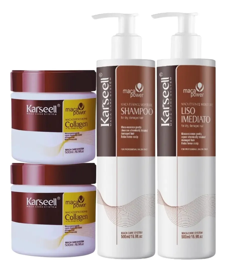 Mascaras Com Progressiva Karseell Maca Power 500g