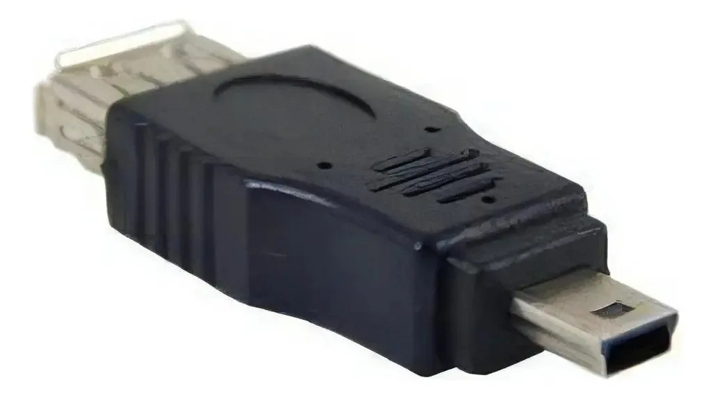 Adaptador Usb Femea Para Mini Usb V3 Macho Tomate