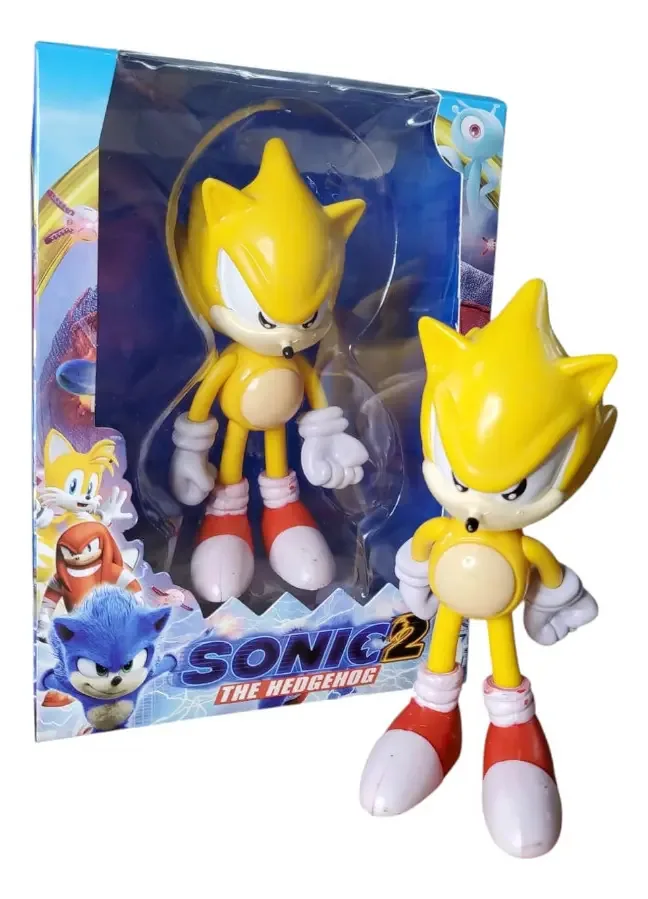 Boneco Articulado Super Sonic