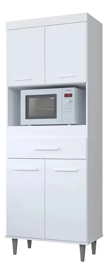 Cozinha Duda Armário Para Cozinha Mizza Decor Cor Branco
