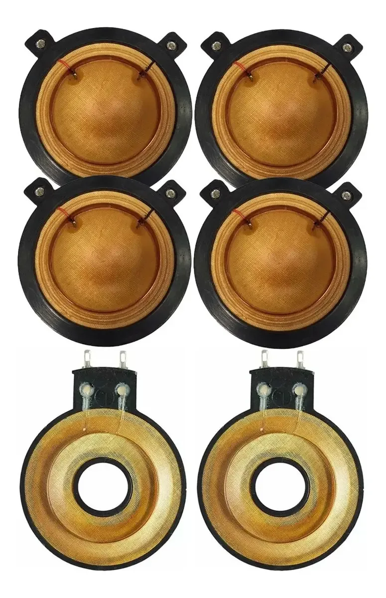 Kit 4 Reparos Super Tweeter Compet 150W 6 Caixas Som para Carro