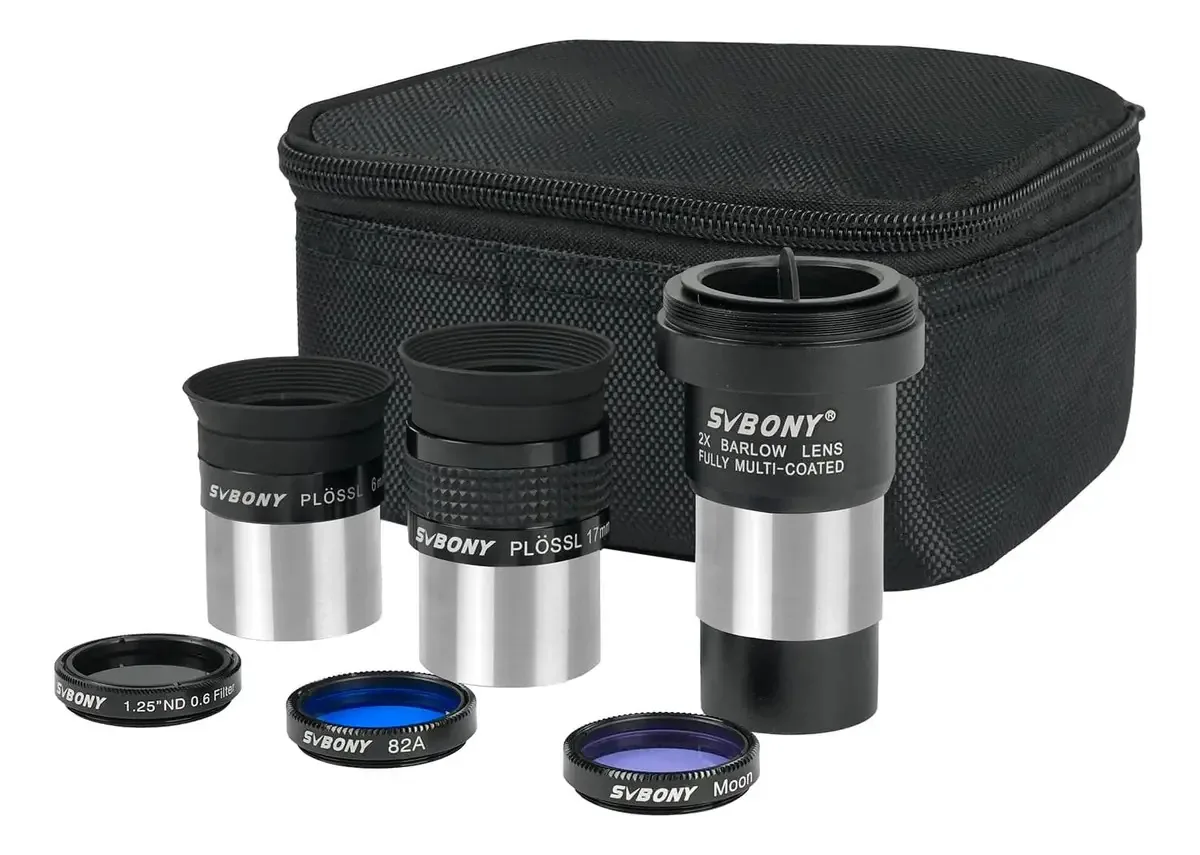 Kit Ocular E Filtros Svbony Sv233