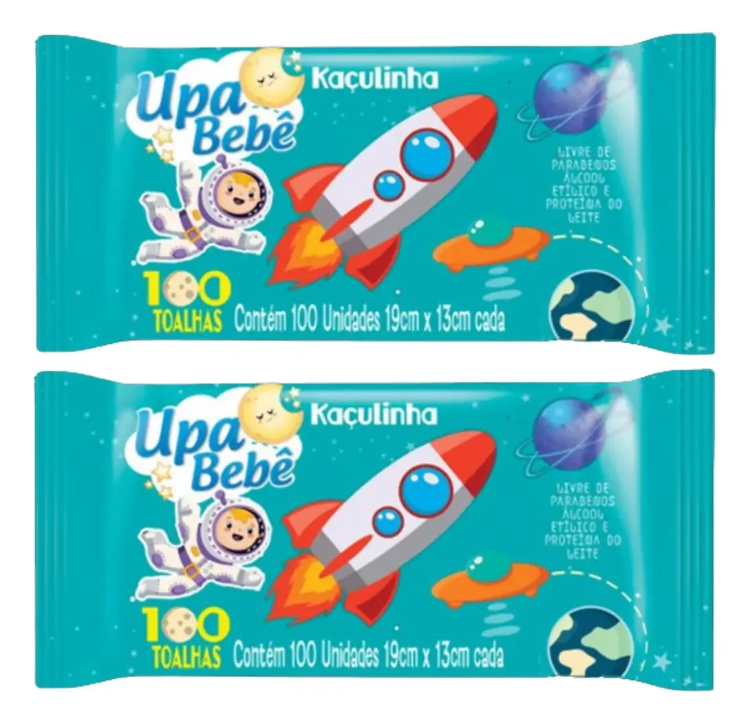 Toalhas umedecidas Acumed Upa Bebê 100 u