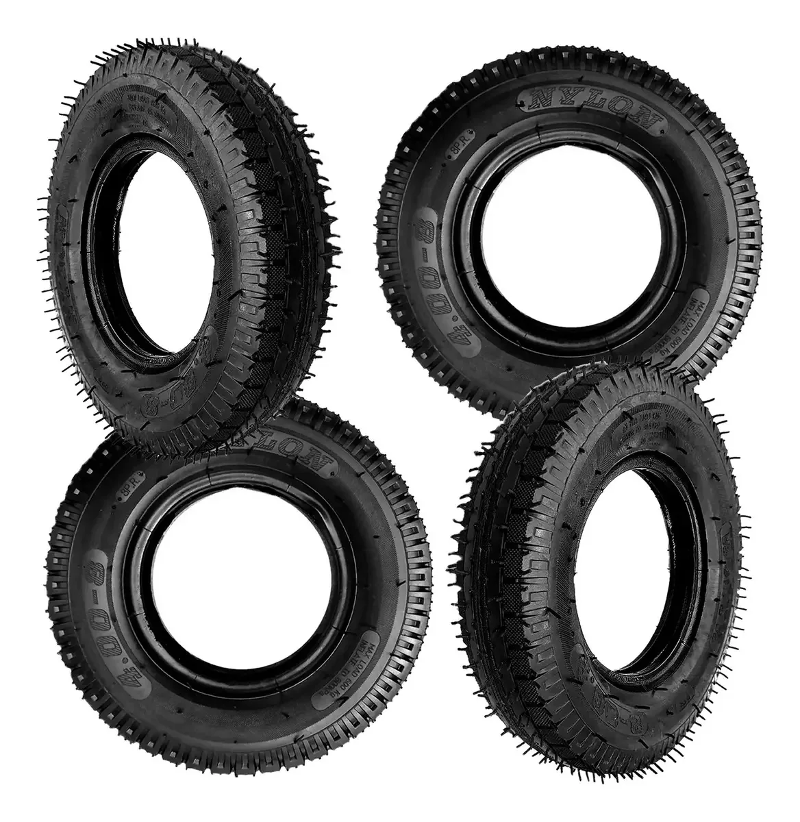 Pneus Boartyre Aro 8 Para Carretinhas Agrícolas Universal 4 Unidades