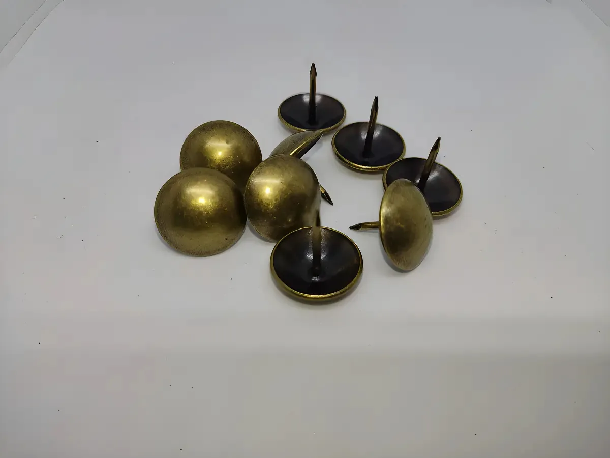 Kit 50 Tachinhas Ouro Velho Tapeçaria Weise D 20 Mm