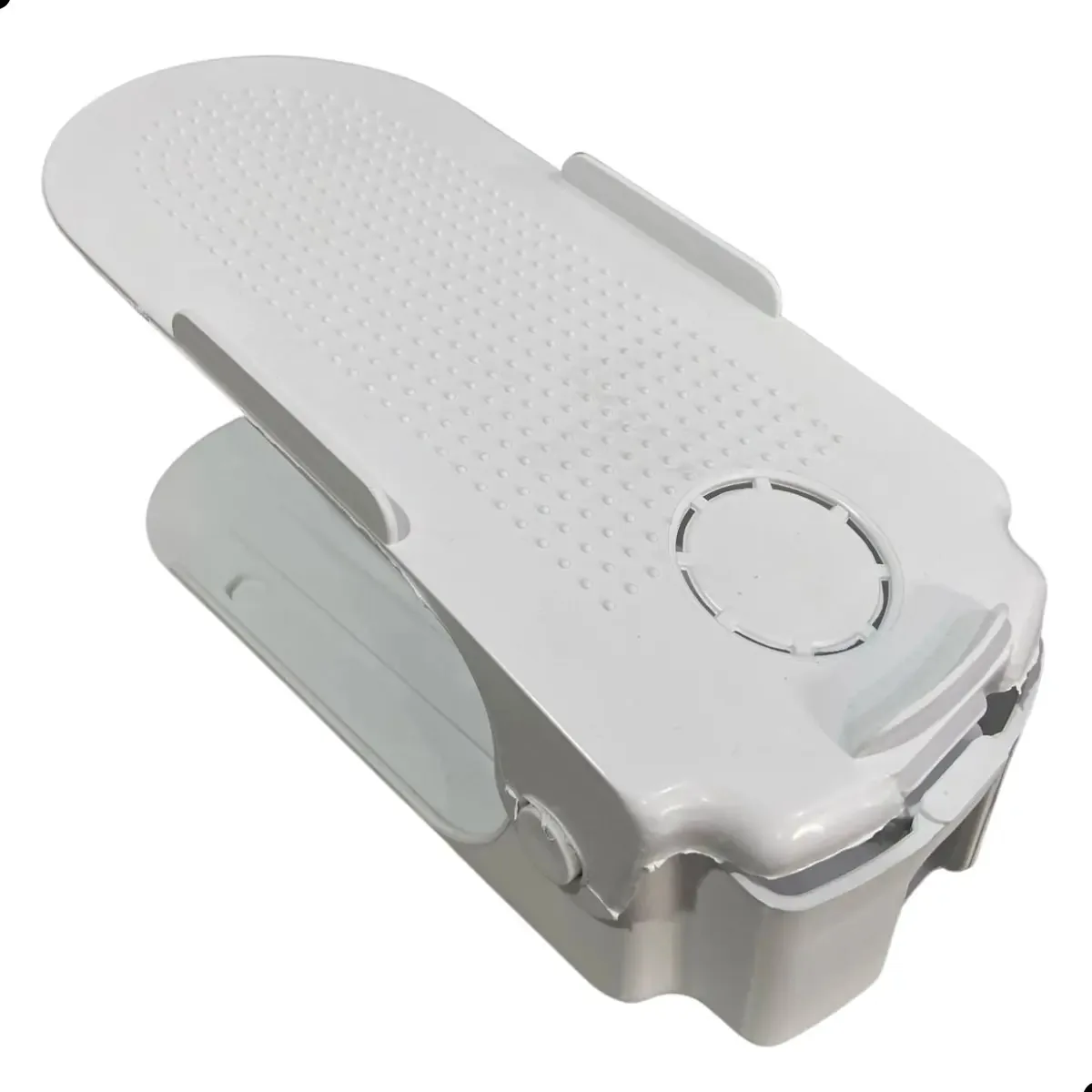 Kit 3 Organizadores De Sapatos Armário Sapateira Ajustável Cor Branco