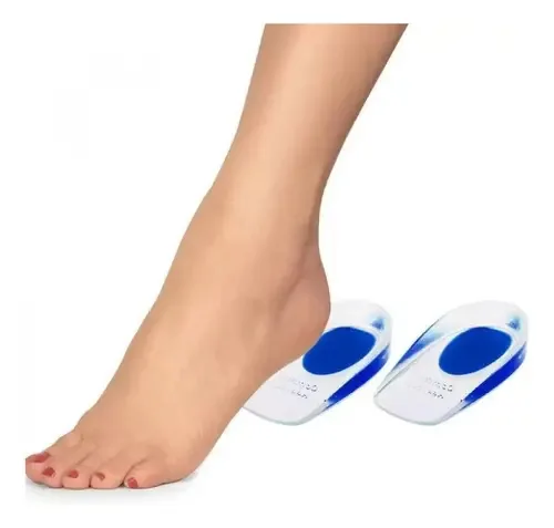 Palmilha Silicone Gel Ortopédica Calcanhar Calcanheira