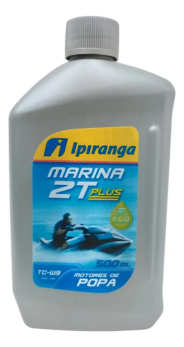 Óleo Lubrificante Tcw3 para Motores de Popa Jetski Óleo 2 Tempos Embarcações Lanchas Barcos Iates Veleiros Jet Ski