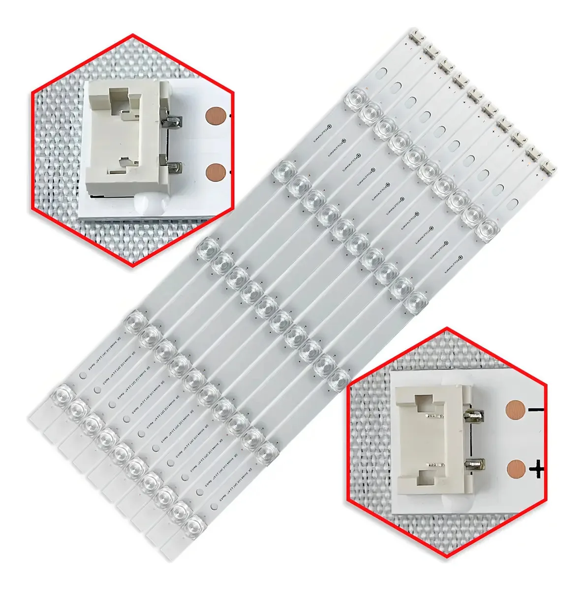Kit 10 Barras LED PCI Eletroparts 47ln5460 Tv 47 Polegadas 48cm