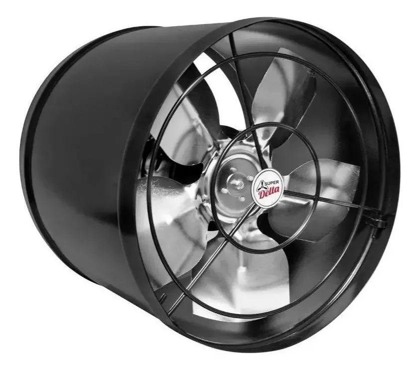 Exaustor Venti-Delta 3000 RPM 25cm Alta Rotação Para Churrasqueiras e Food Truck