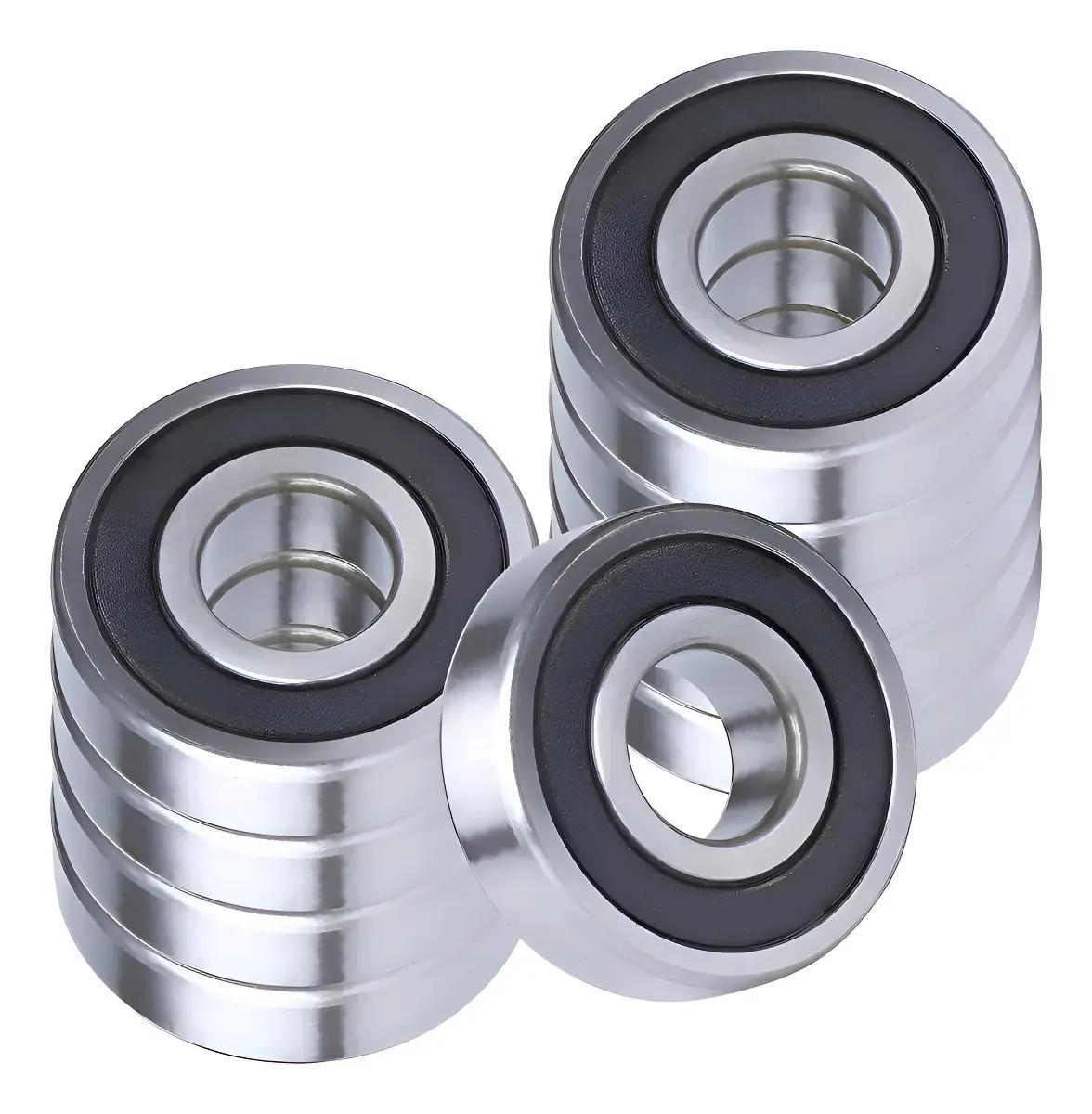 Rolamento 6202 2RS GBR/GTOP Máquinas Motores Kit 10 Peças Esfera 15x35x11mm