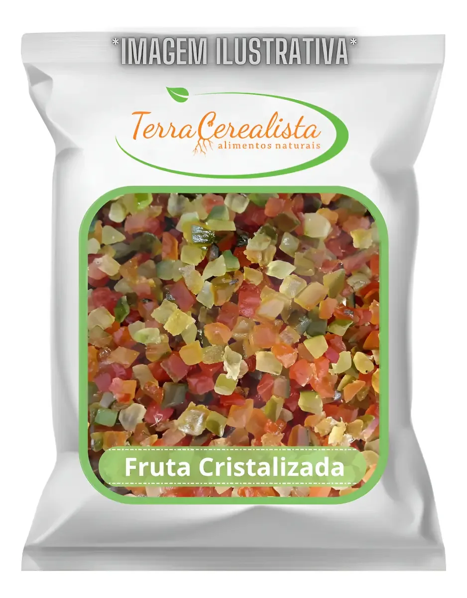 Frutas Cristalizadas 500g Para Panetone